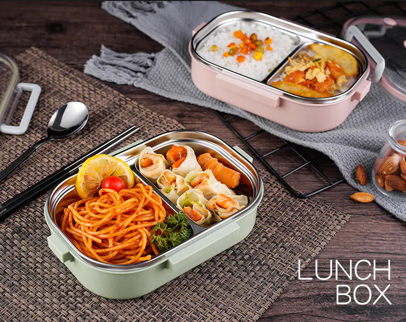 Japanese 304 Stainless Steel Kids Lunch Box with Lid