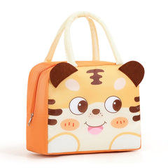 3D Cartoon Lunch Box with Insulated Tote Bag