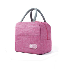 Large Aluminum Foil Lunch Box Handbag with Rice Bag