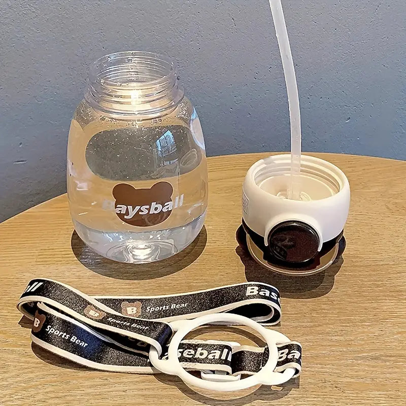 Portable Kids Water Bottle with Straw