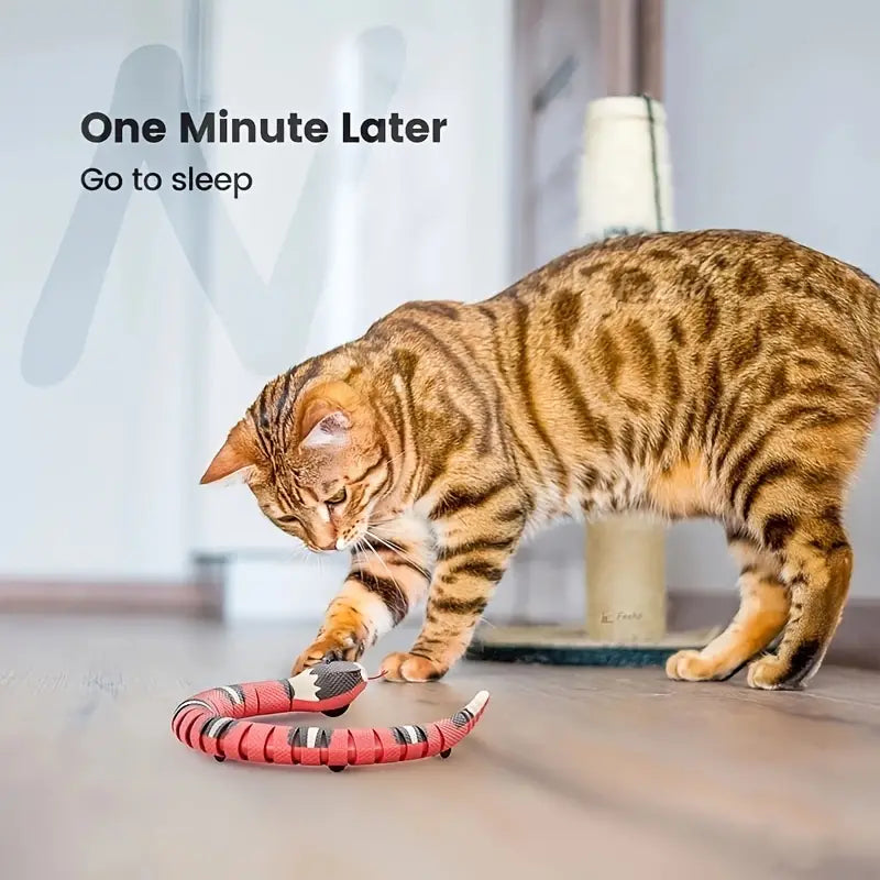 Rechargeable Snake Cat Toy