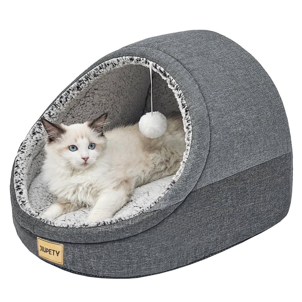 Covered Cat Cave Bed