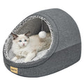 Covered Cat Cave Bed