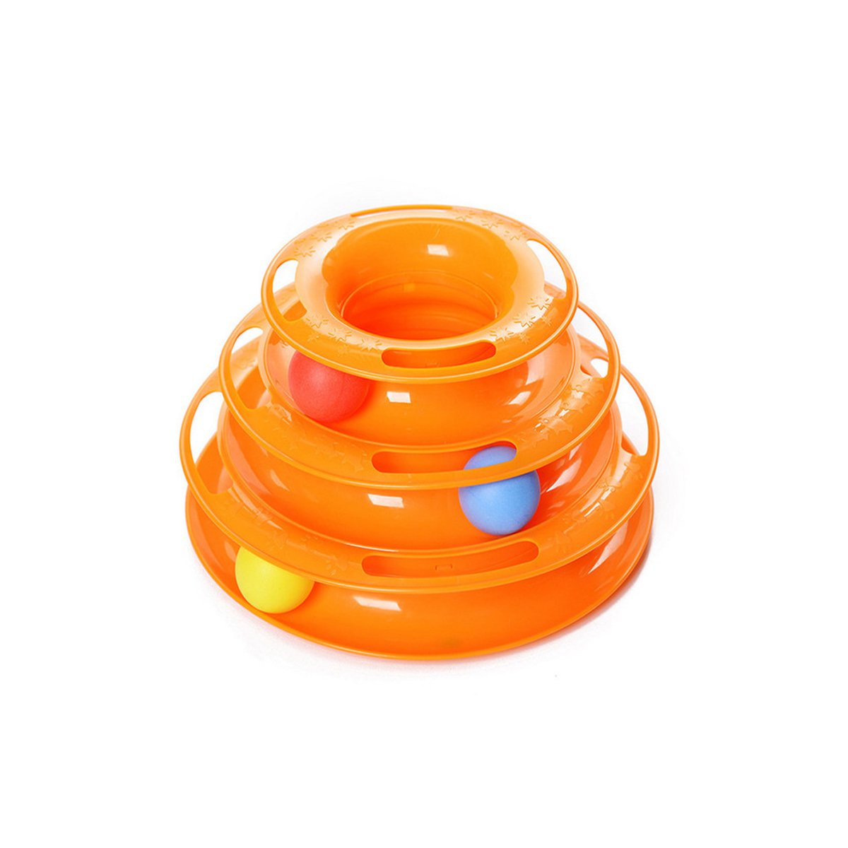 Interactive Cat Toy - Three-Level Activity Tower