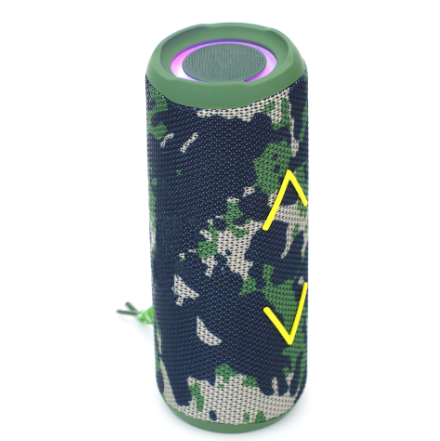 New Wireless Charging Fabric Bluetooth Speaker - Portable