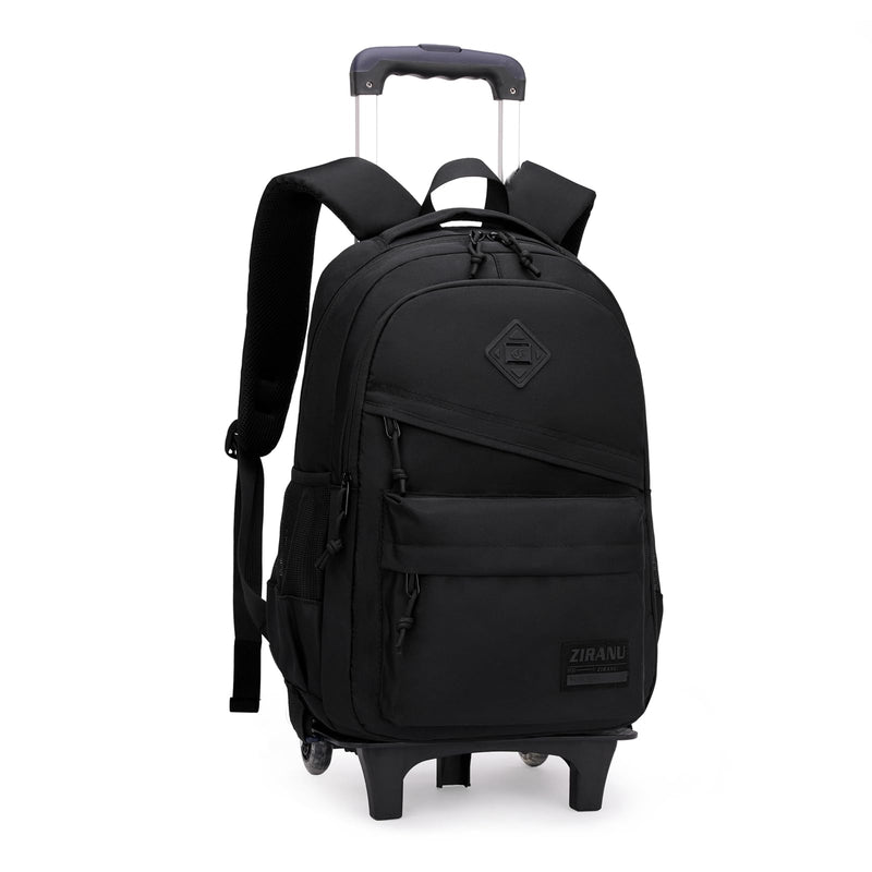 Armbq Rolling Backpack for Boys Girls School BookBag with Wheels Kids Luggage Trolley Back Pack on Wheels Elementary Travel Bag