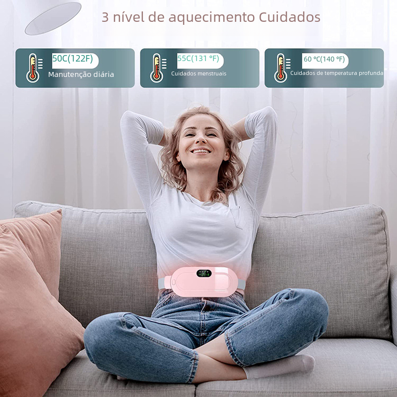 Heating Waist Belt for Menstrual Relief and Comfort