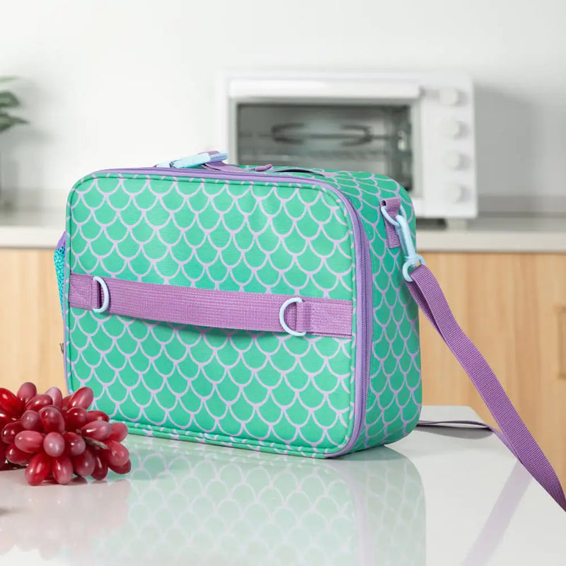 Cartoon Crossbody Lunch Bag for Kids in Oxford Cloth